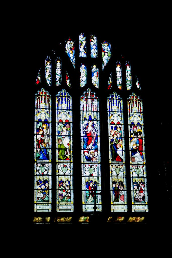 St Oswald's Stain Glass Window